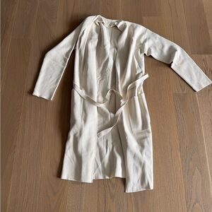 Aritzia cream knit robe/cardigan